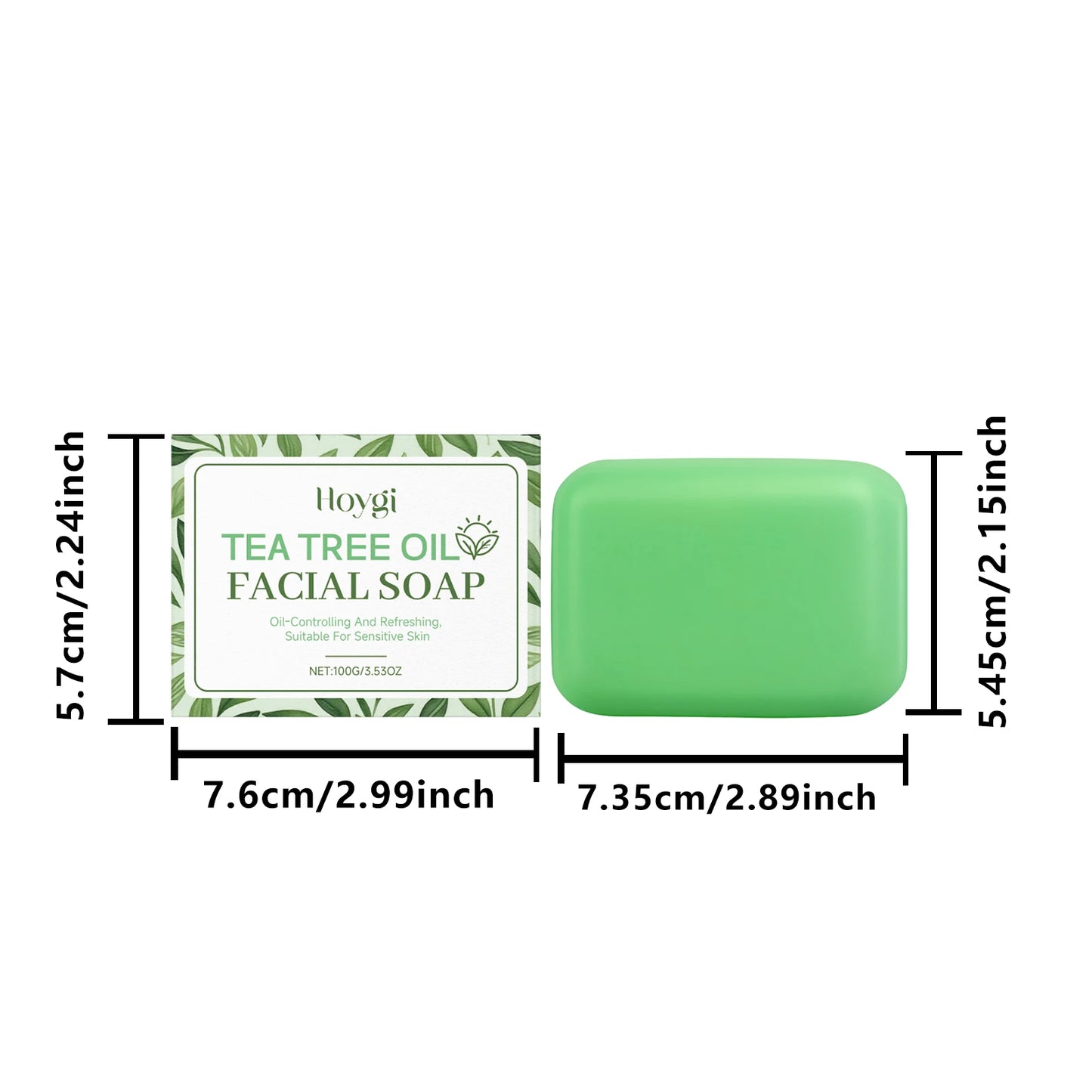 Tea Tree Oil & Glutathione Facial Soap – Oil Control & Brightening