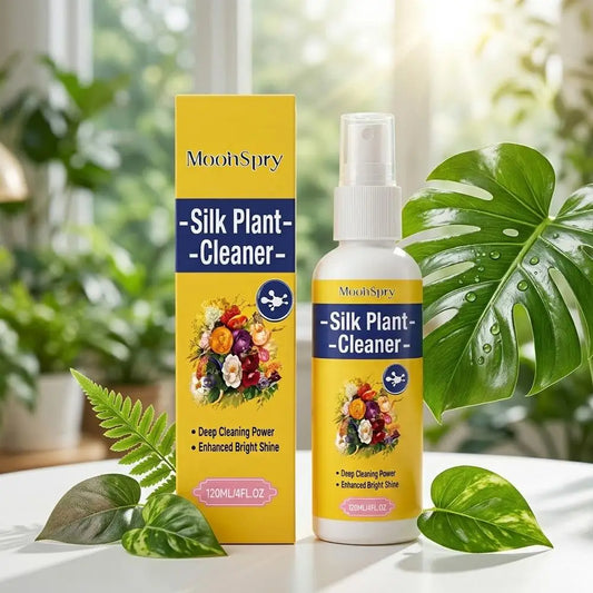 Artificial Plant Cleaner Spray 120ml | Silk & Faux Leaf Cleaner Plant Cleaning Spray Peaceful Pleasures Health and Wellness