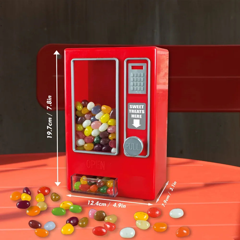 Creativity MM Bean Chocolate Bean Rainbow Candy Machine Mini Bean Machine M Bean Storage Can Children's Ornament Practical Toys Peaceful Pleasures Health and Wellness