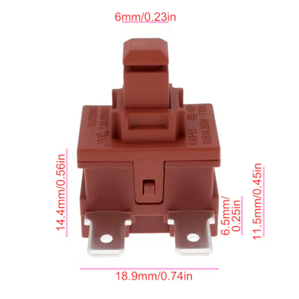 2-Pack On/Off Power Button Switch for Miele C1 C2 C3 Vacuum