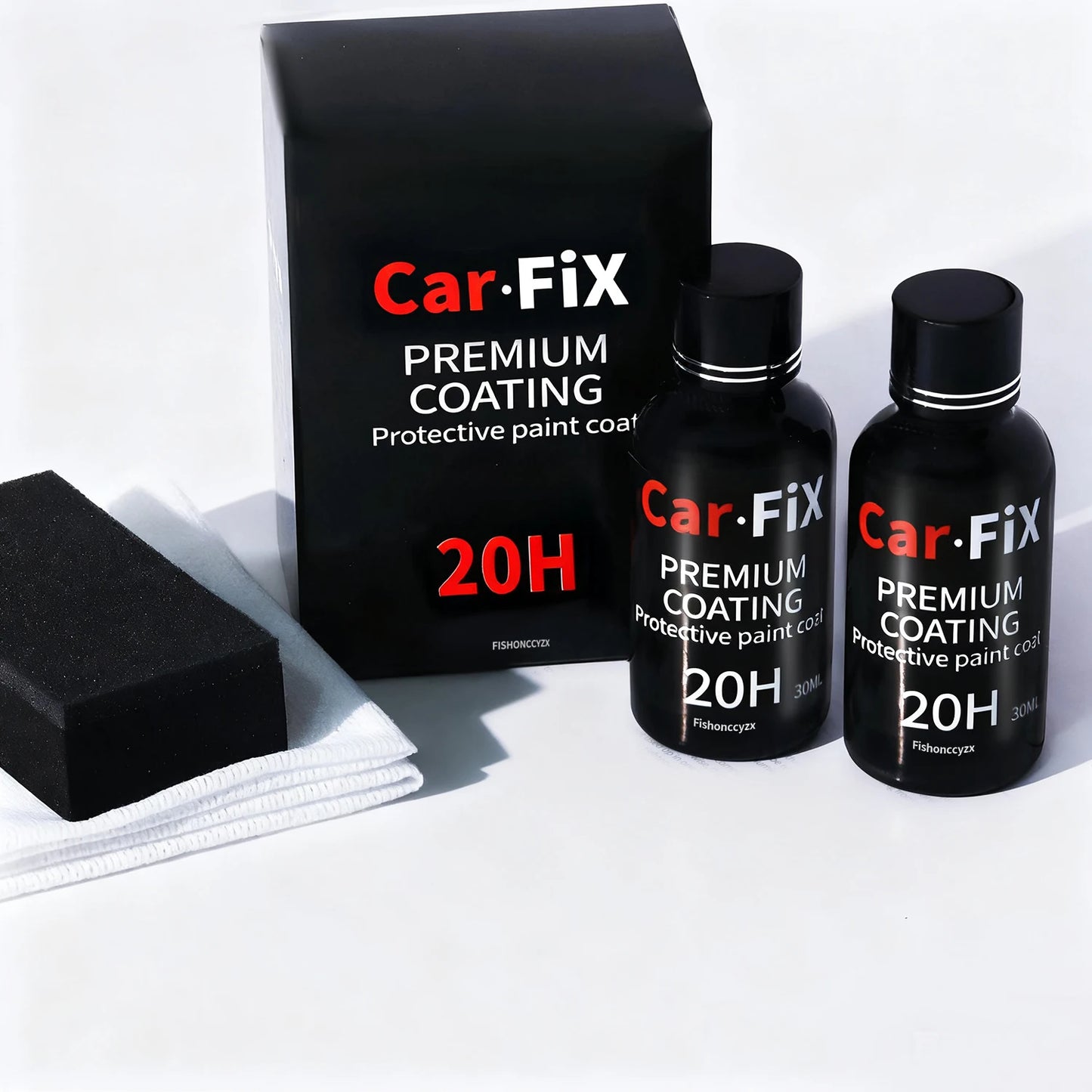 2Pcs 20H Ceramics for Car Polish Liquid Ceramic Coat Hydrophobic Glass Coating Paint Protective Foil Care Anti-scratch Auto Wax Peaceful Pleasures Health and Wellness