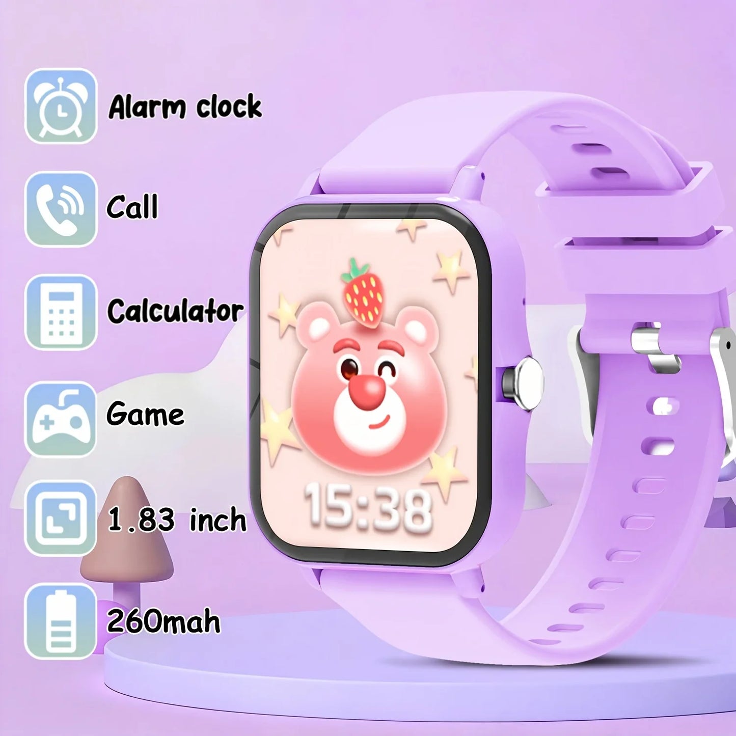 ERUN Kids Smartwatch – Calling, Music, Steps & Sleep Tracker