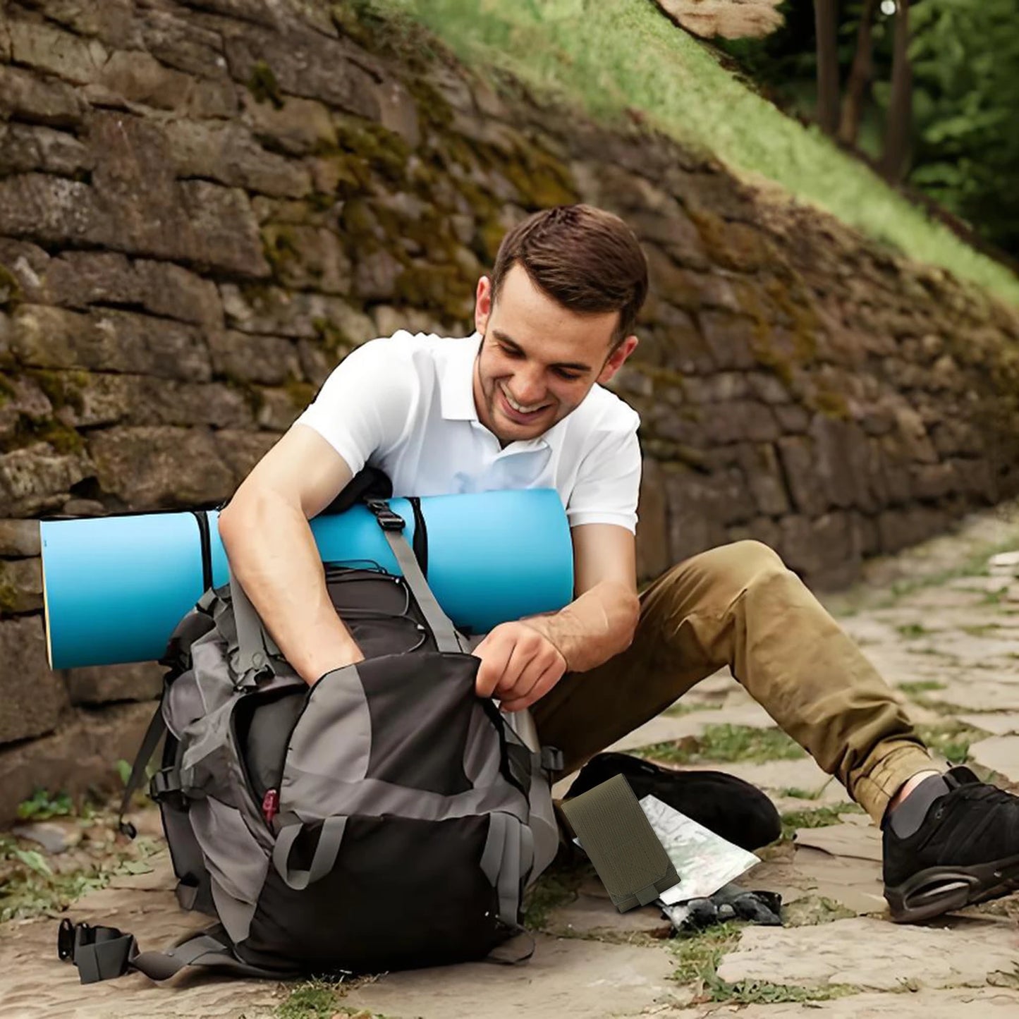Sports Phone Belt Bag Easy and Convenient to Use Invisible Waist Pack Suitable for Traveling Running Cycling Peaceful Pleasures Health and Wellness