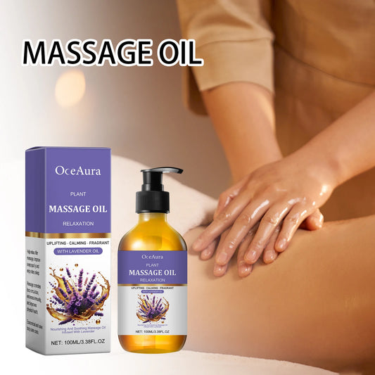 Lavender Massage Oil – Moisturizing Body Oil for Relaxation