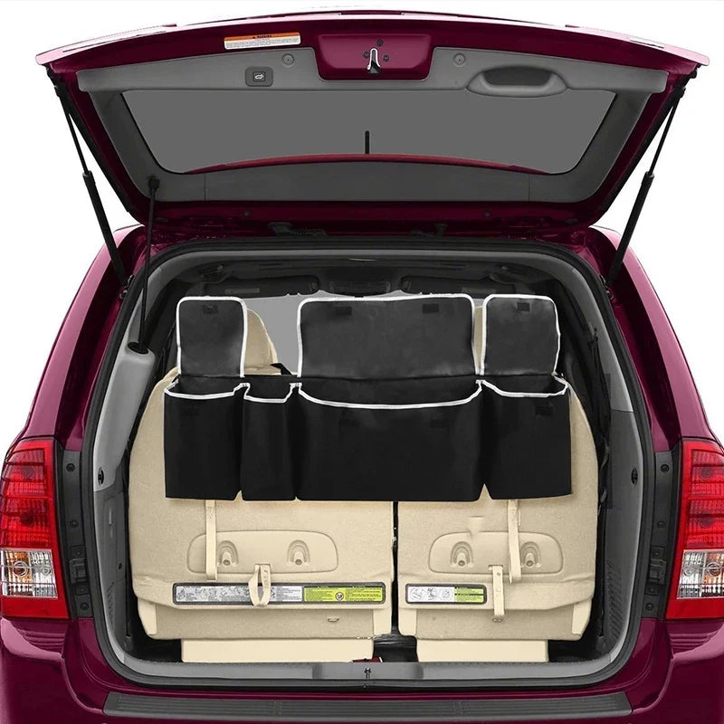 Car Seat Back Organizer & Trunk Storage Bag | SUV Mesh
