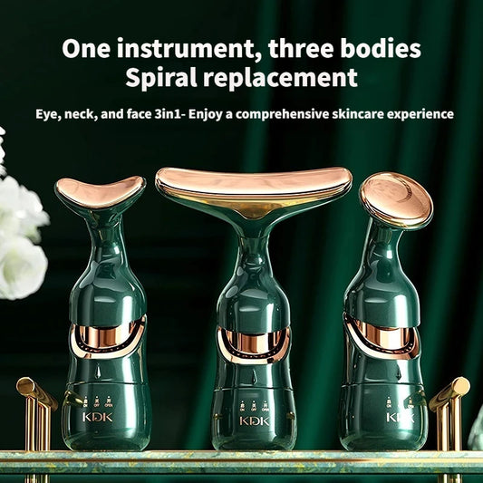 Microcurrent Facial Massager – Lift & Firm Skin, Reduce Wrinkles Face, Neck & Eye Rejuvenation Peaceful Pleasures Health and Wellness