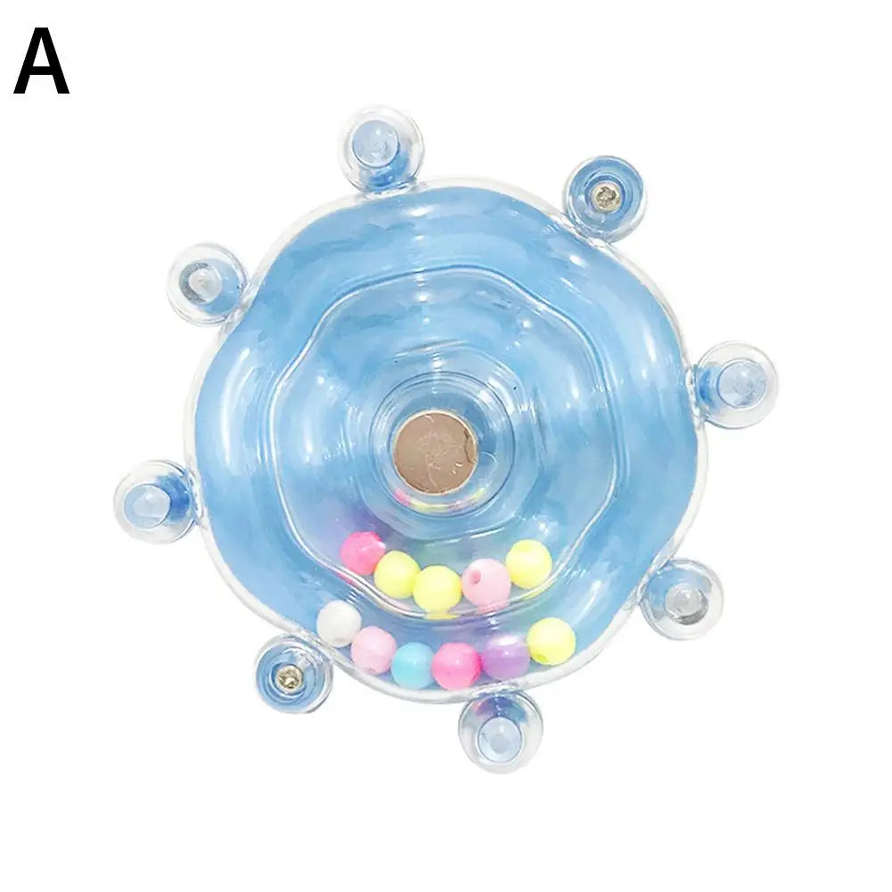 Interactive Parrot Toy for Mental Stimulation Peaceful Pleasures Health and Wellness blue