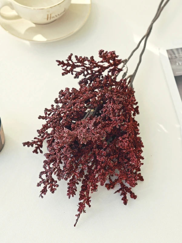 Silk Artificial Grass Branch | Wedding & Home Table Décor