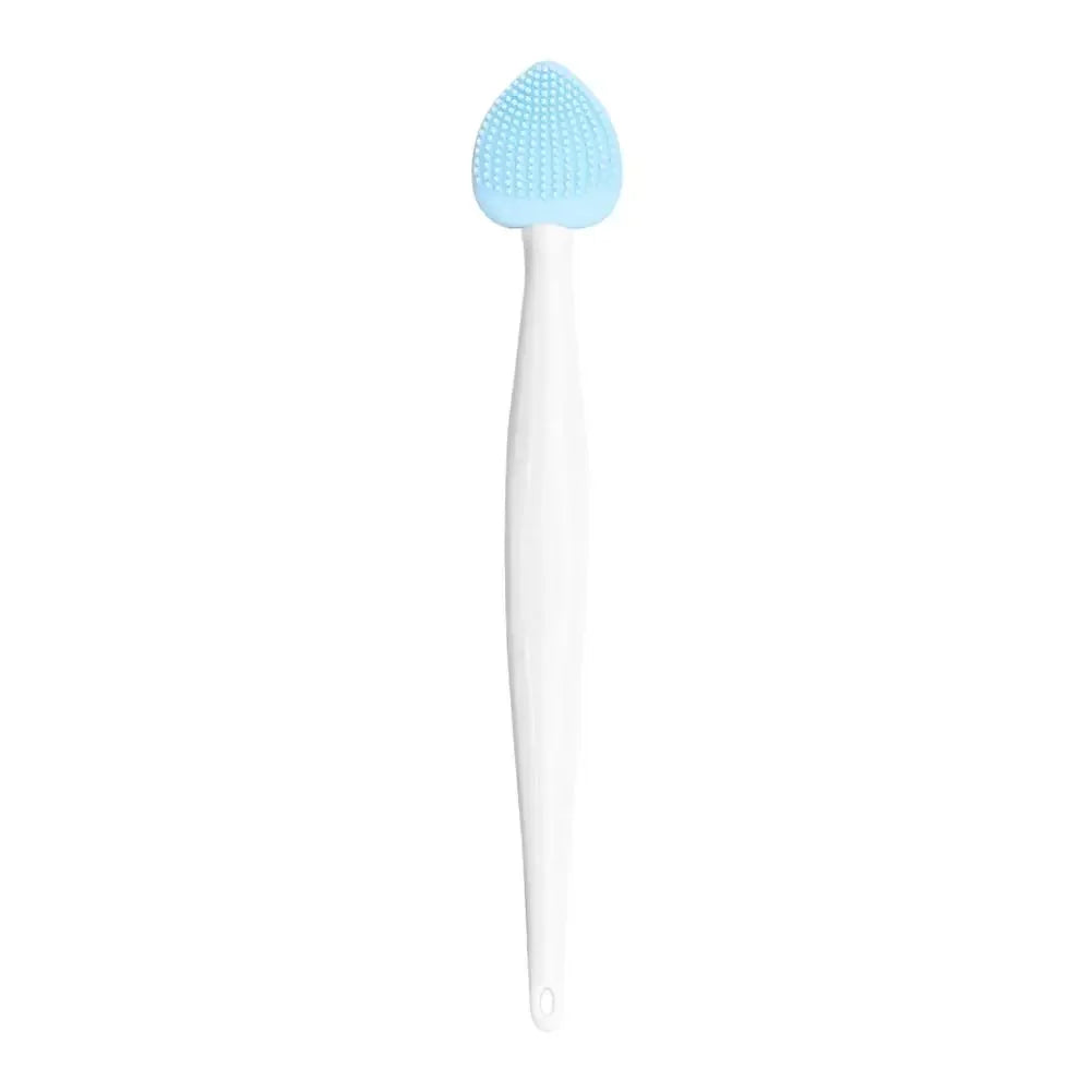 Silicone Pore Cleansing Brush For Face, Scrub Lip Exfoliator Brush Double-Sided Facial Exfoliating Tool for Blackhead Removal Peaceful Pleasures Health and Wellness D