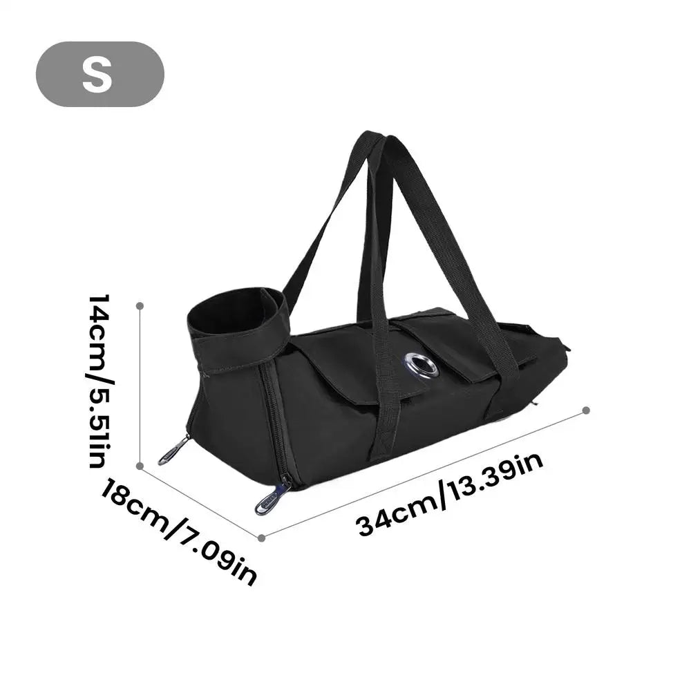 Adjustable Cat Grooming Bag – Waterproof Anti-Scratch Restraint