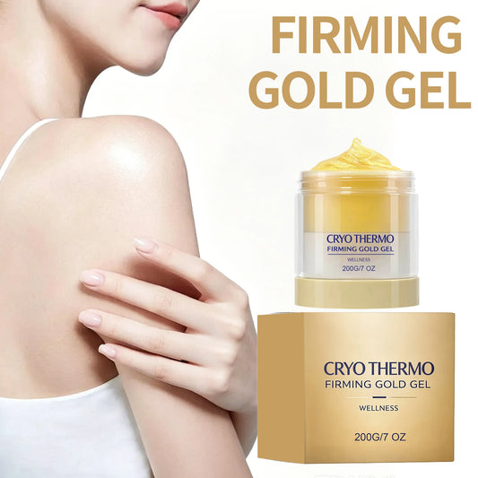 Firming Gold Gel Accelerate Fat Metabolism Reduce Sagging Improve Skin Elasticity Deep Nourishing Moisturizing Body Massage Gel Peaceful Pleasures Health and Wellness