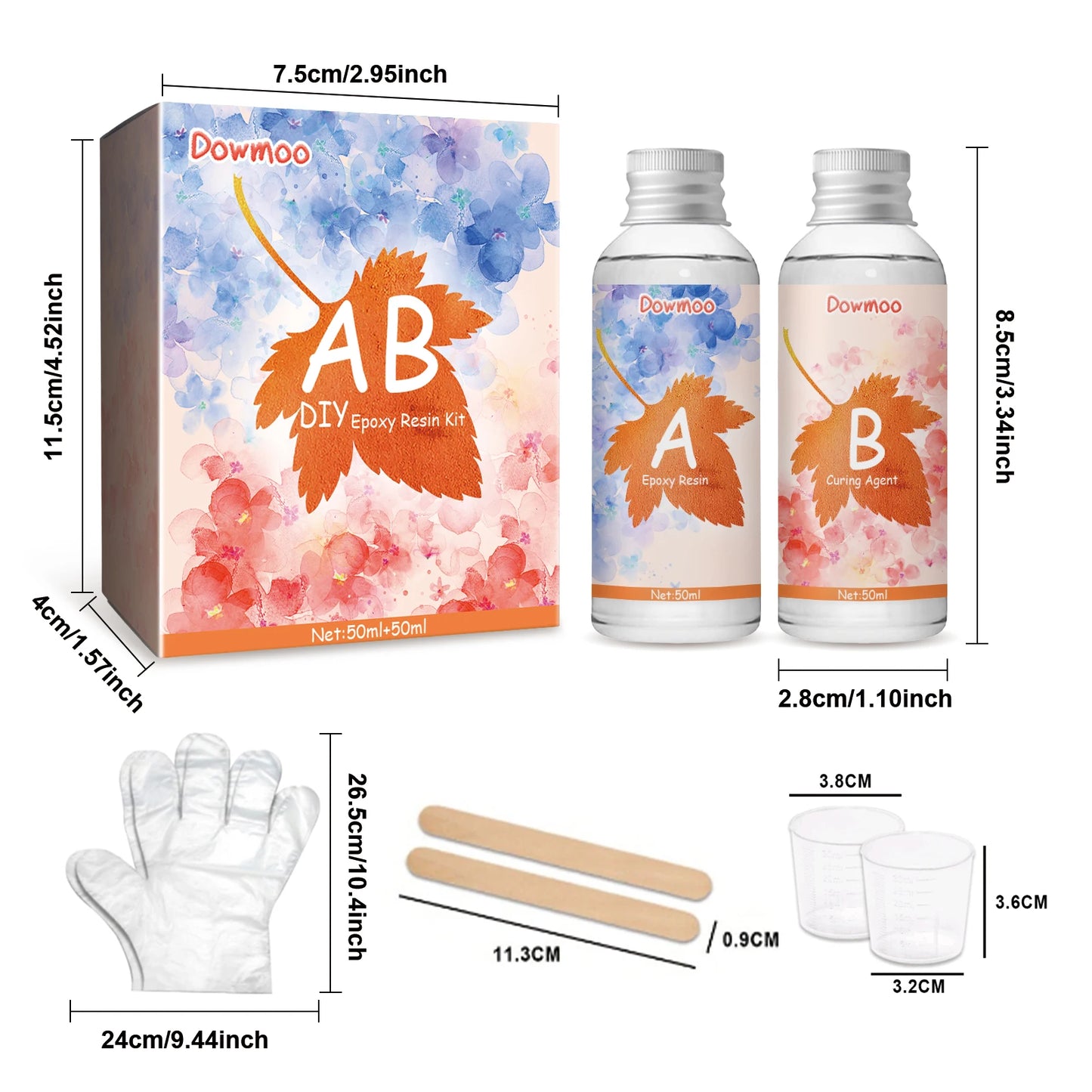 Crystal AB Epoxy Resin Adhesive | High Transparency Fast Curing DIY