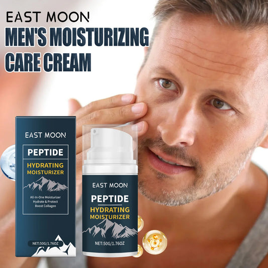 Men Firming Face Cream 50g Hyaluronic Acid Moisturizer For Deep Hydration Anti Wrinkle Care Repair Dry Skin Winter Skincare Peaceful Pleasures Health and Wellness