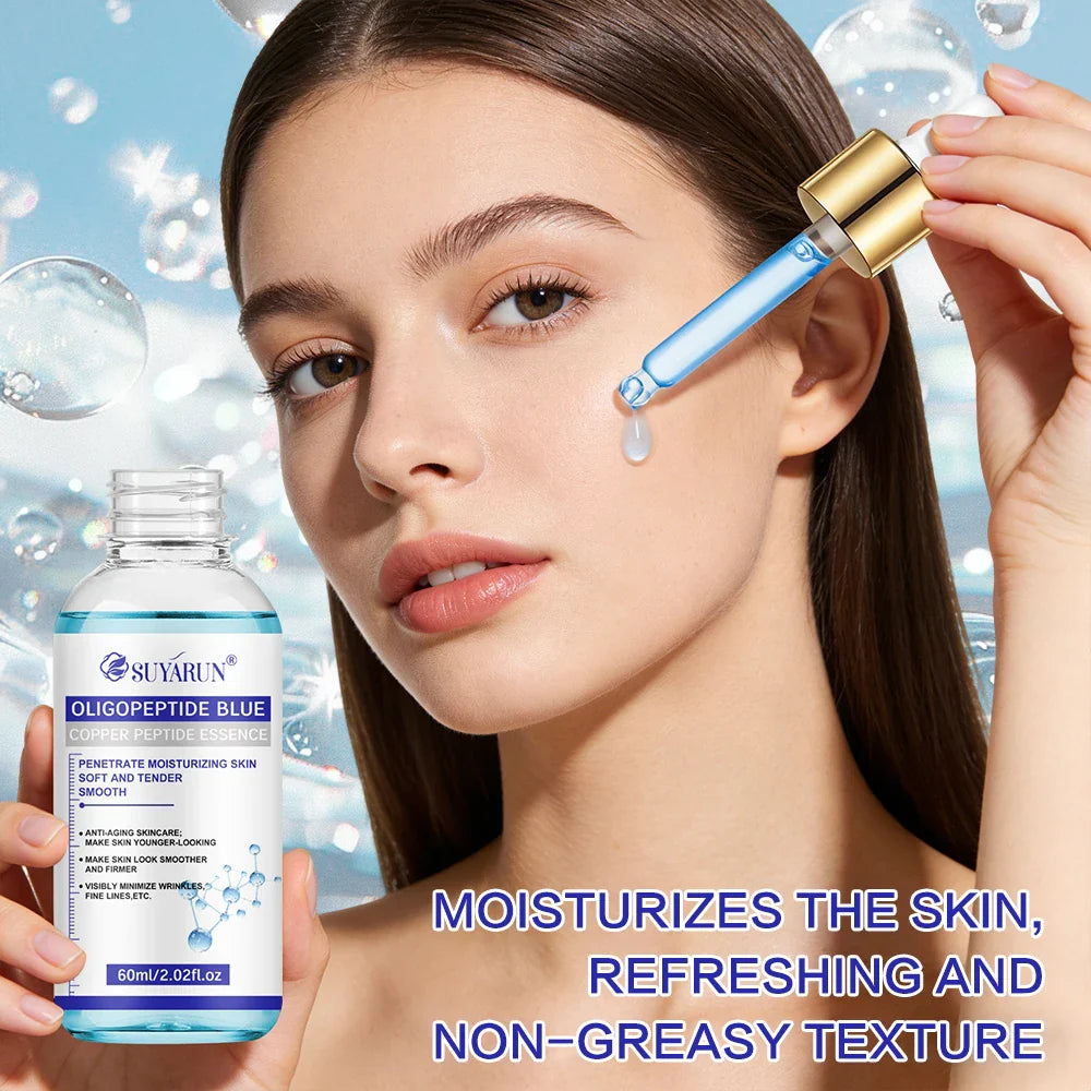 SUYARUN Copper Peptide Face Serum – 48H Hydration & Firming