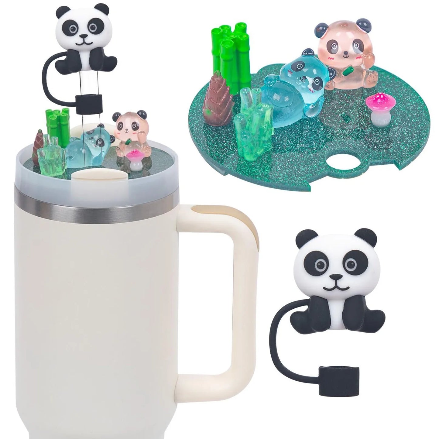 Stanley Cup Charm Set – Lid Accessories & Straw Cover 30/40oz