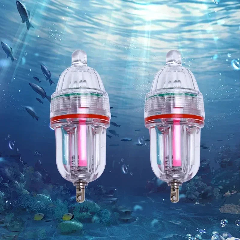 Underwater Flashing LED Fishing Light, 1Pc High Brightness Fish Lure Lamp For Saltwater Sea Fishing Peaceful Pleasures Health and Wellness