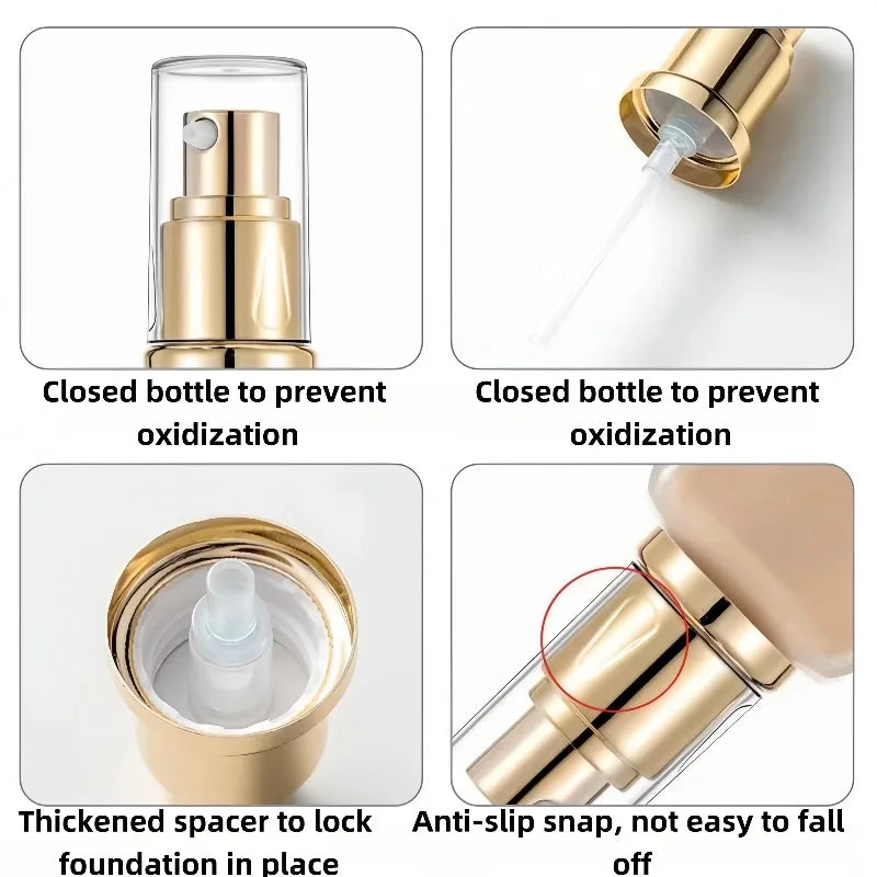 2026 1/3Pcs High-Quality Makeup Tool Pump Replace Head Compatible with Double Wear And Other Brands Liquid Foundation Peaceful Pleasures Health and Wellness