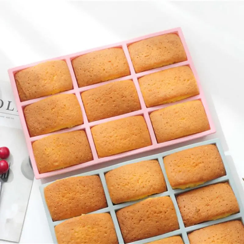 Rectangular Silicone Cake Bread Mould Non Stick Baking Mold Popsicle