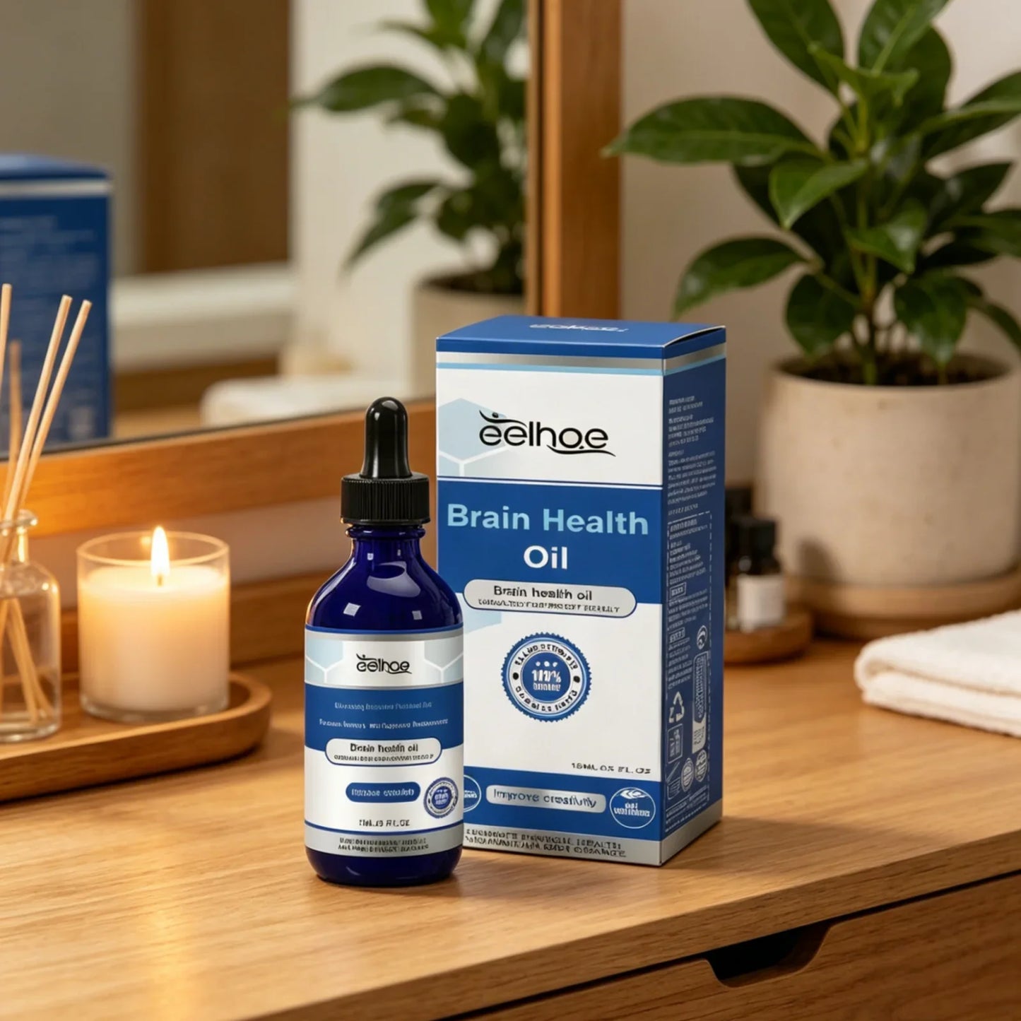 EELHOE Brain Health Oil – Focus & Cognitive Support 15ml