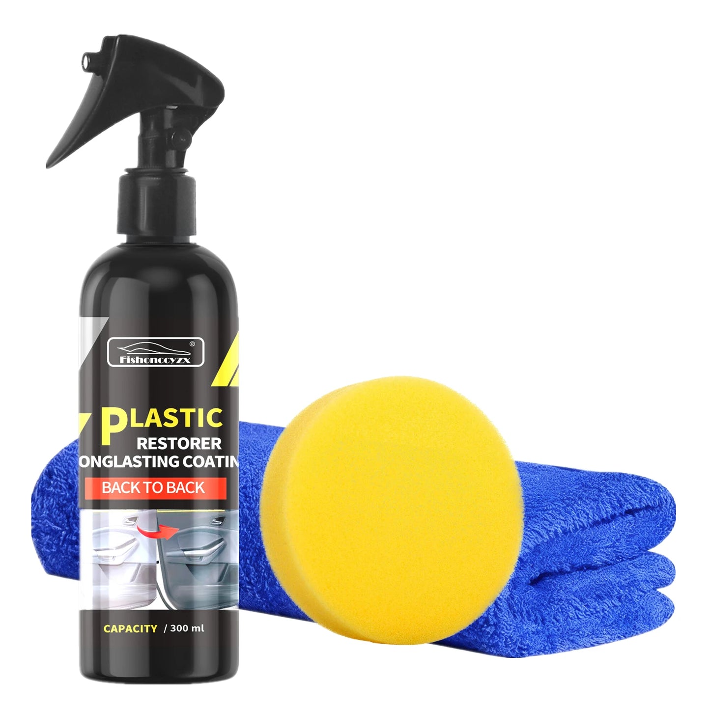 Car Plastic Restorer Coating Agent Auto Plastic Rubber Exterior Repair Clean Refresh Restoration Agent Black Shine Seal Brighten Peaceful Pleasures Health and Wellness