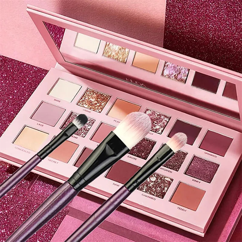 RUNTOIN 20Pcs Makeup Brush Set – Eye, Blending & Foundation