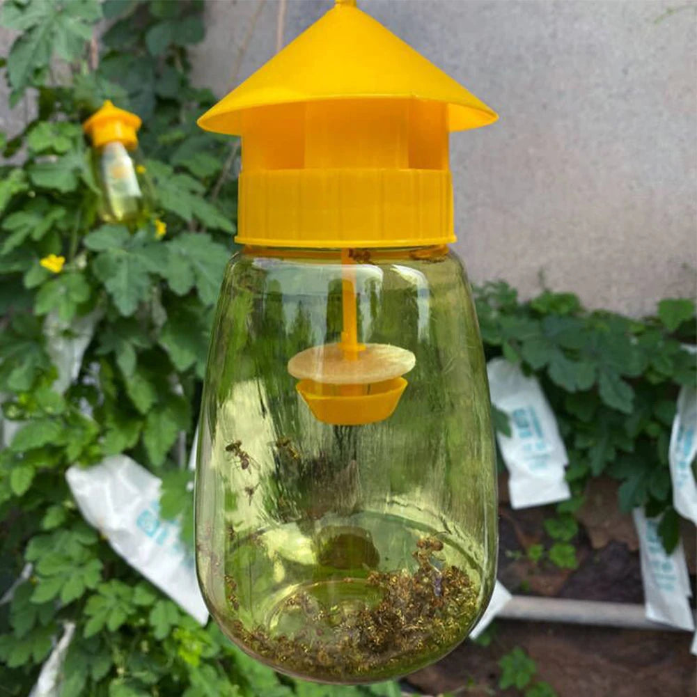 Reusable Fruit Fly Trap for Orchards & Gardens Peaceful Pleasures Health and Wellness