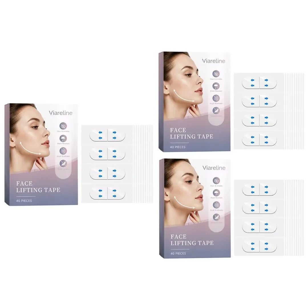 Invisible Face Lift Tape V-Shape Firming Patch 40pcs