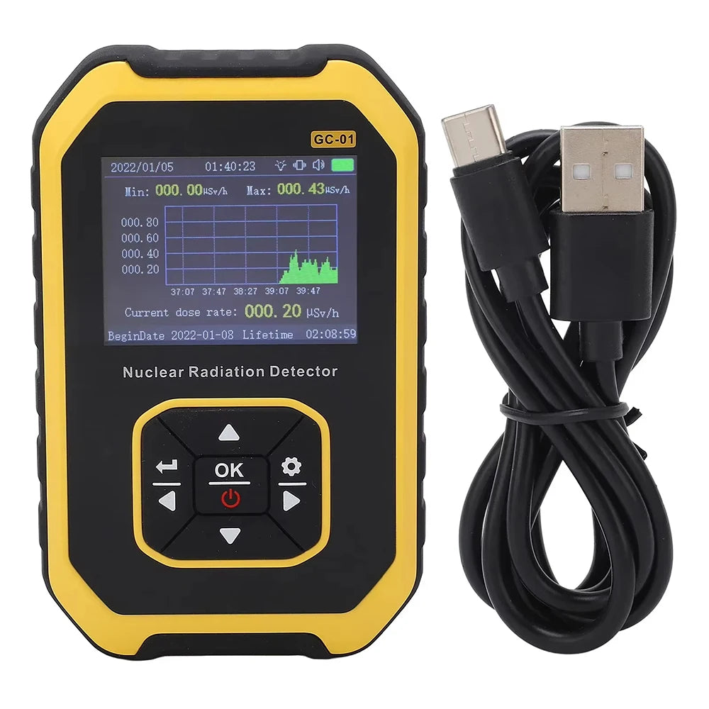 GC-01 Geiger Counter Nuclear Radiation Detector & Dosimeter