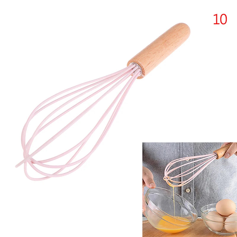 Stainless Steel Ball Whisk | Hand Egg Beater & Drink Mixer
