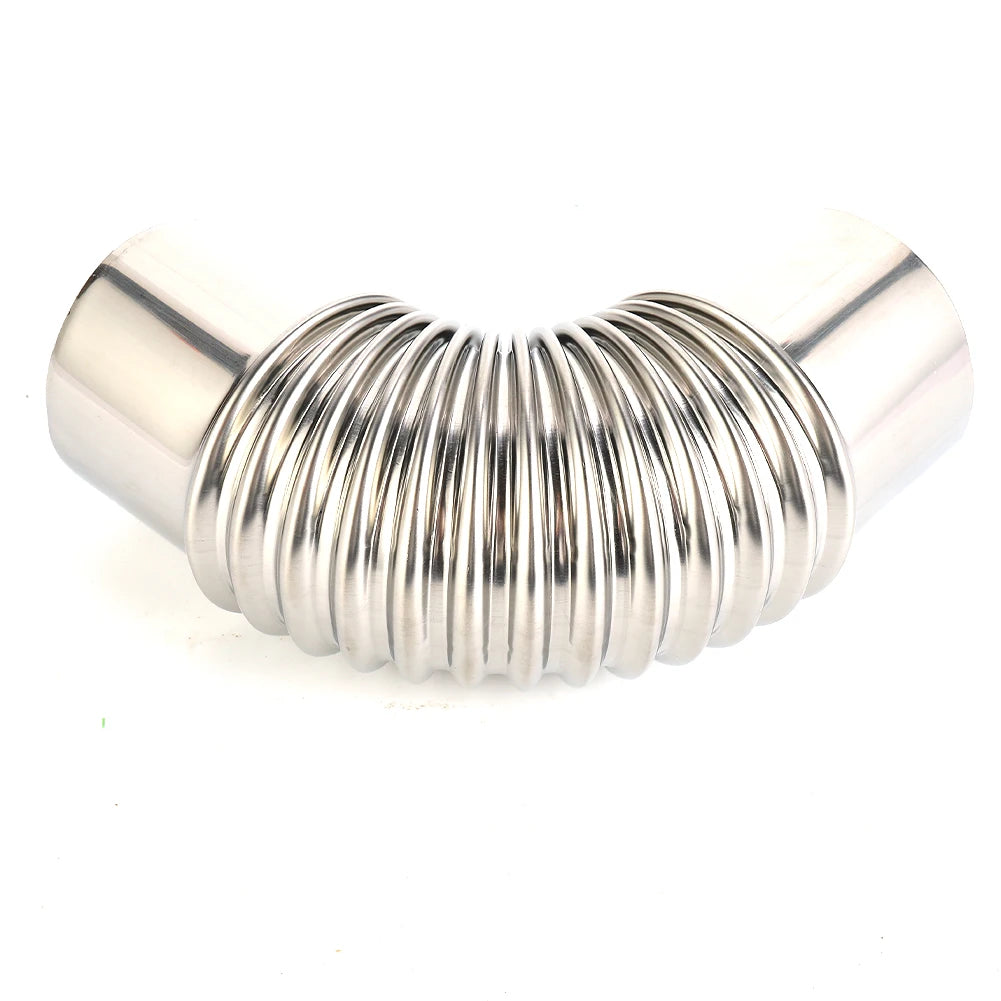 90-degree Stove Pipe Elbow Tube Fitting Connector 60 70 Stainless