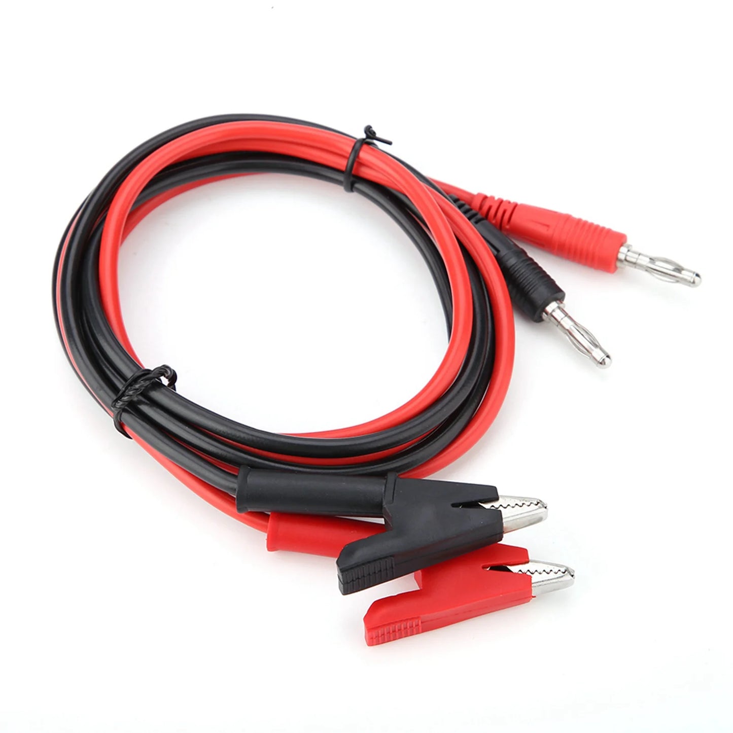 P1040 Silicone Banana Plug Crocodile Clip Test Probe Lead Testing
