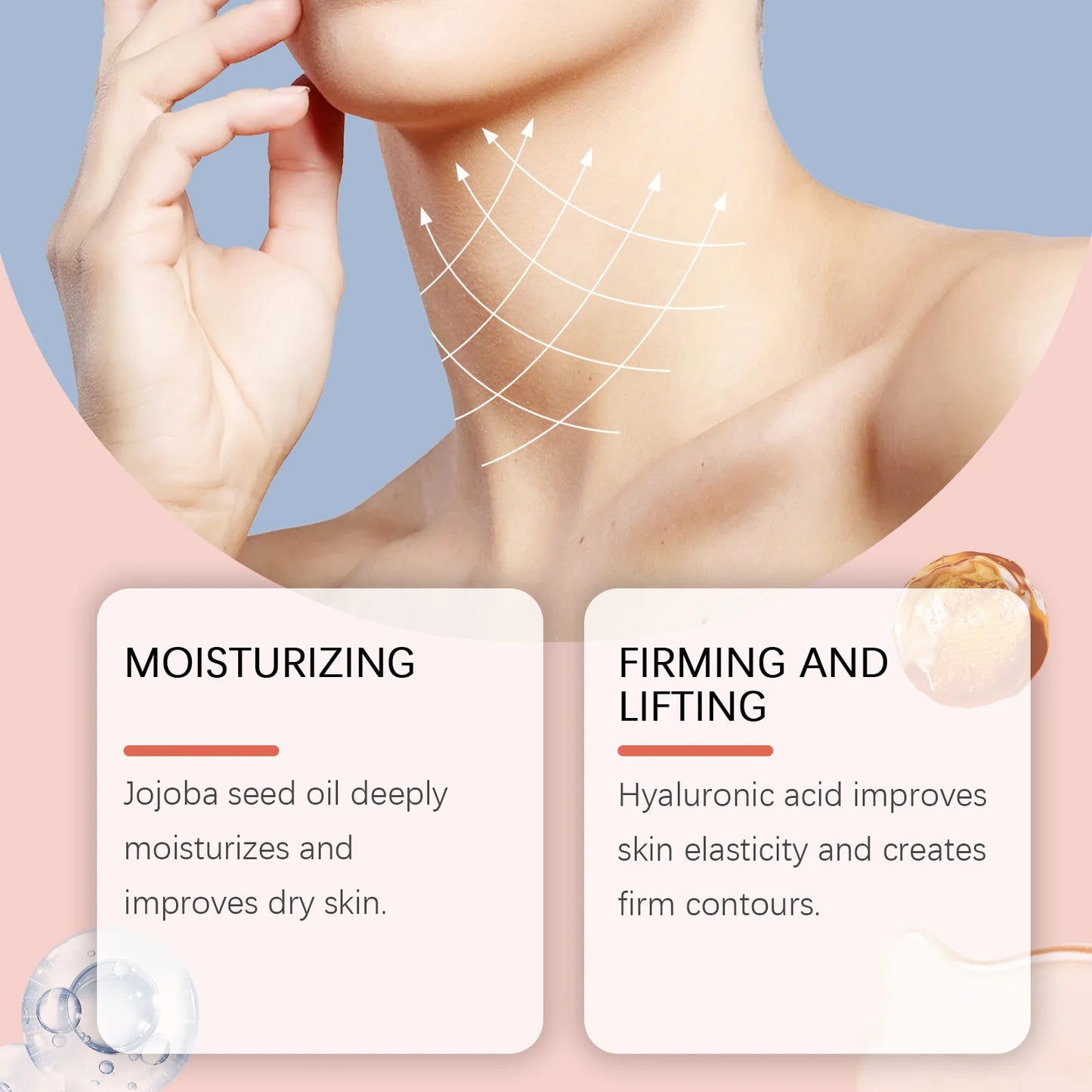 Retinol & Collagen Neck Firming Cream Stick – Anti-Wrinkle