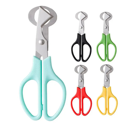 Pigeon Quail Open Crack Small Egg Shell Scissor Cut Bird Eggshell Separator Cigar Cutter Opener Tool Clipper Kitchen Tools Peaceful Pleasures Health and Wellness