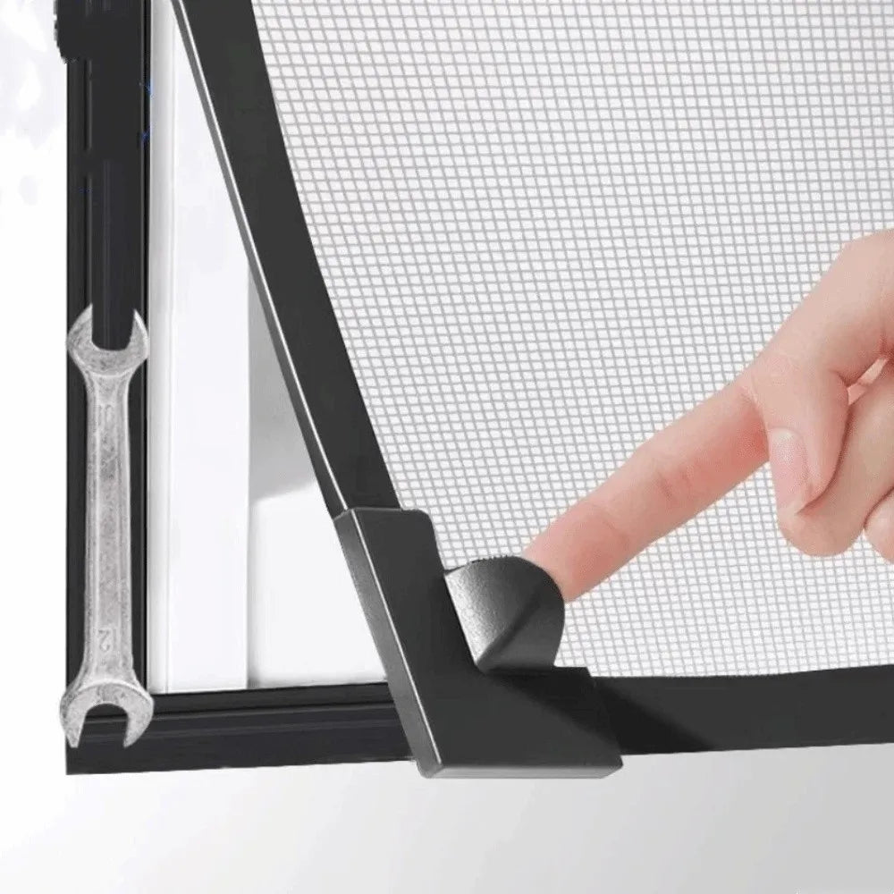 Magnetic Window Screen Mesh – DIY Insect Proof Cuttable Curtain