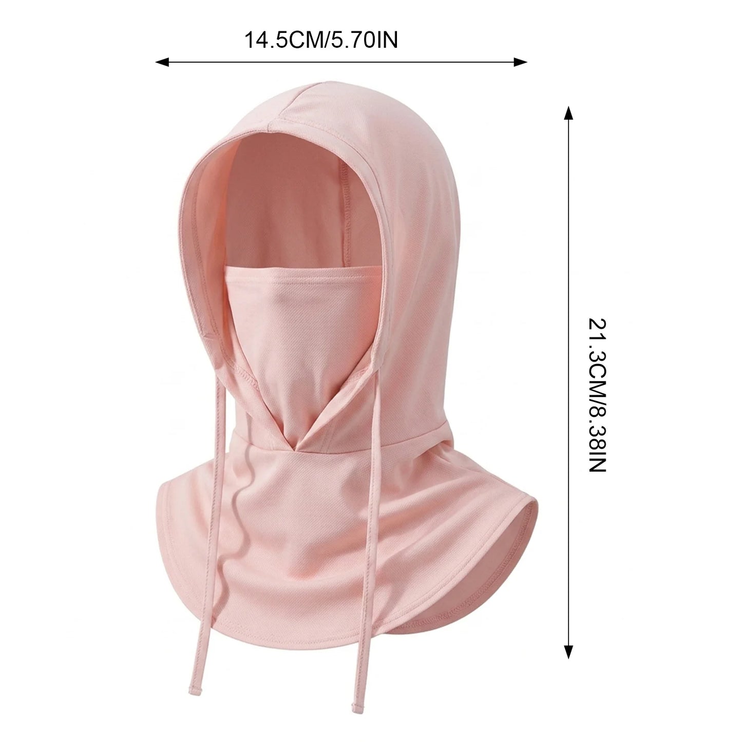 Ice Silk Sun Protections Mask For Women UV Protections Breathable Neck Cover Ear Hook Design Peaceful Pleasures Health and Wellness