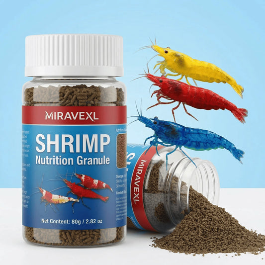 Color Enhancing Shrimp Food Nutritional Diet Aquarium Sinking Pellets Crayfish Crab Crystal Black Shell Cherry Bottom Feed Pet Peaceful Pleasures Health and Wellness