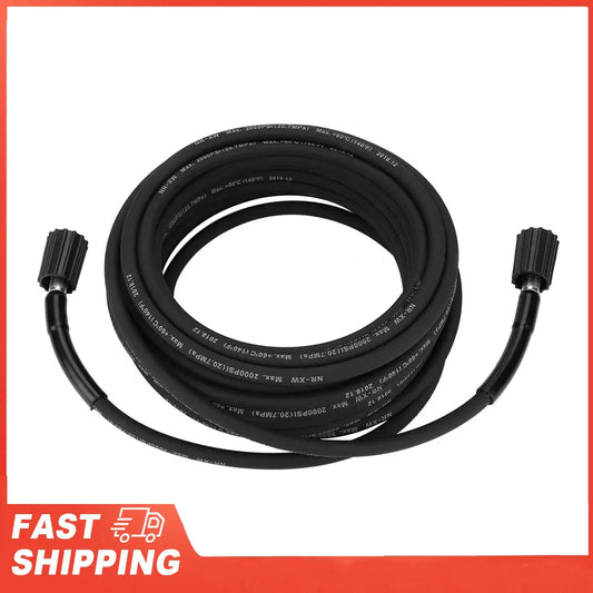 10M Pressure Washer Replacement Extension Hose M22 Cleaning Gun Peaceful Pleasures Health and Wellness