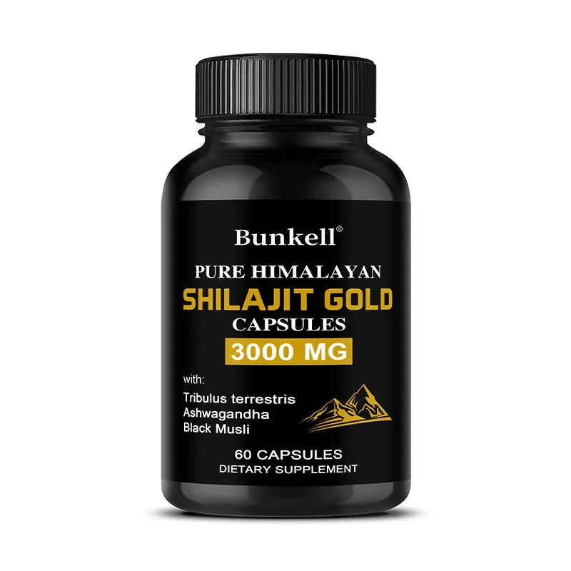 Shilajit Extract Capsules – Energy, Immunity & Mental Clarity