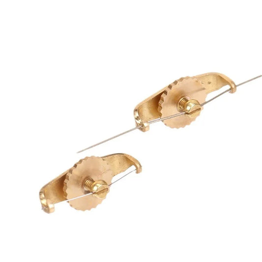 Fifth Generation Erhu Trimmer Pure Copper String Tuner Accessories Peaceful Pleasures Health and Wellness pair