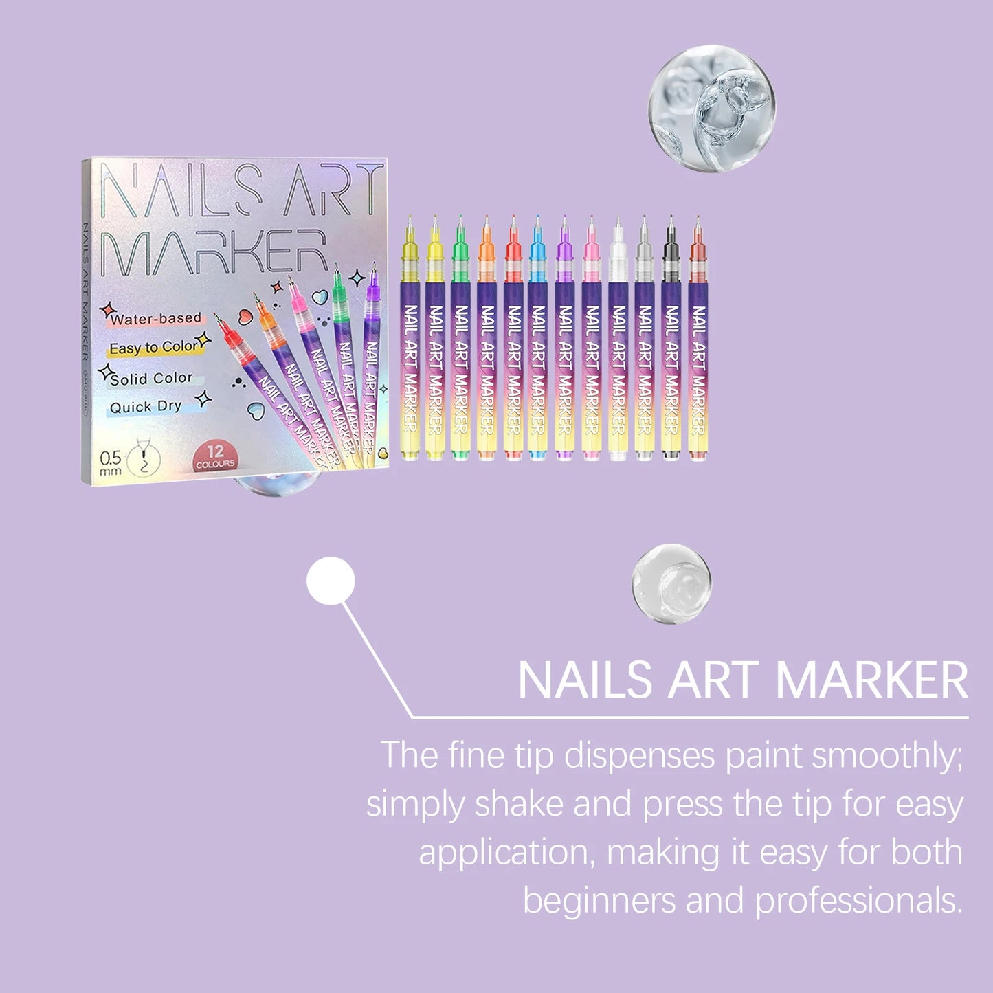 Glitter Art Rhinestone Colorful Popular DIY Nail Decorations Home DIY Nail Art Create Nails Jewelry Diamond Rhinestones 12 Grids Peaceful Pleasures Health and Wellness