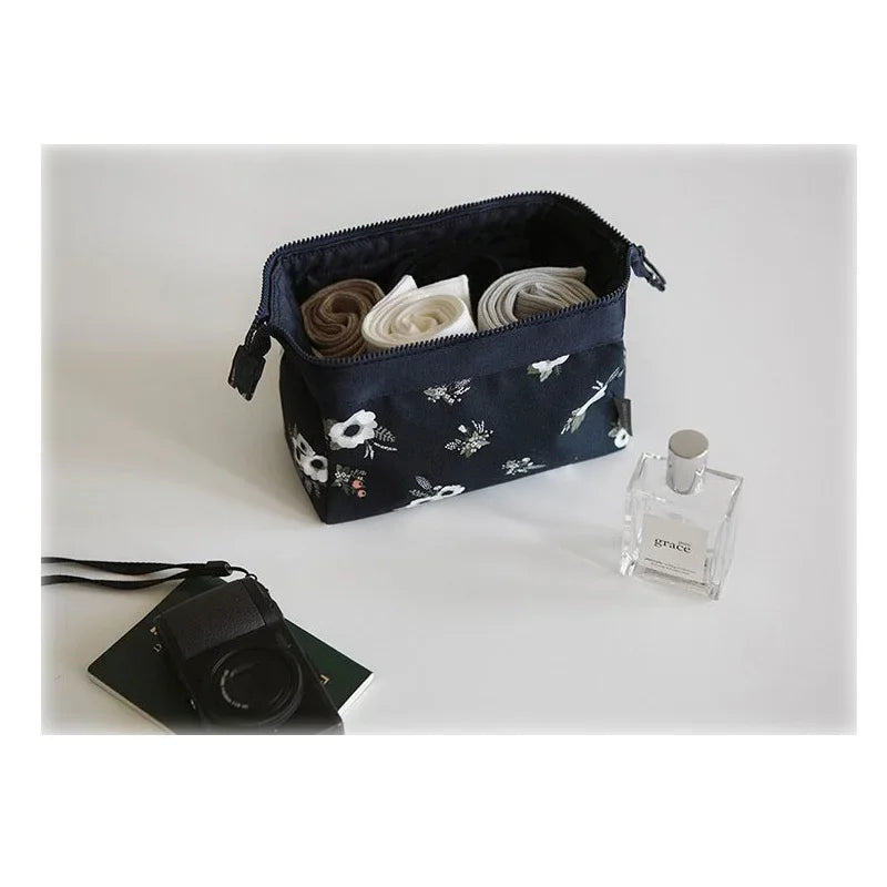 Flamingo Makeup Bag | Waterproof Travel Cosmetic Organizer