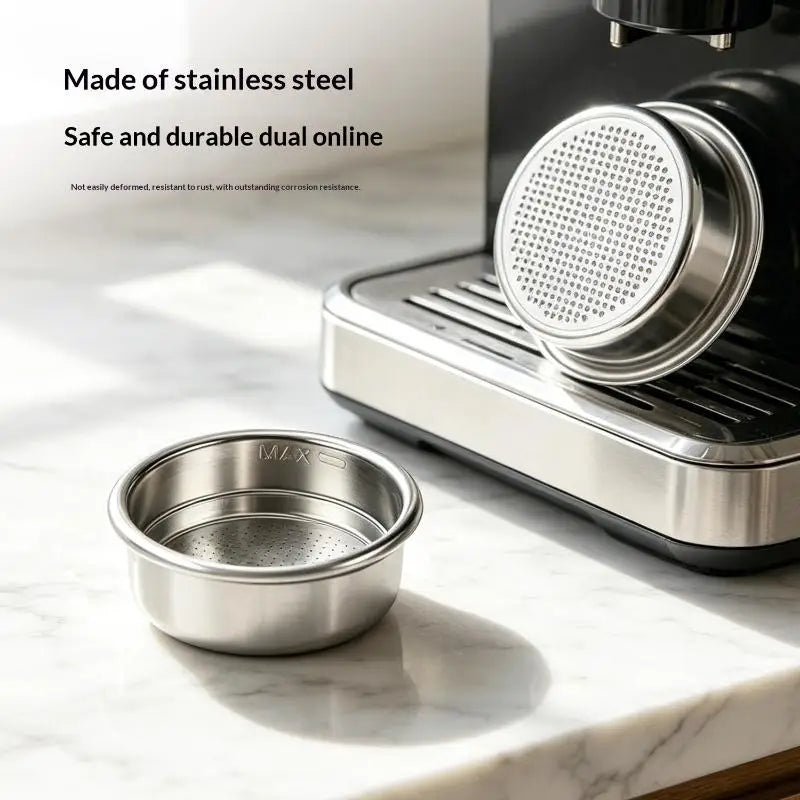 51/54mm Espresso Filter Basket | 304 Stainless Steel Portafilter