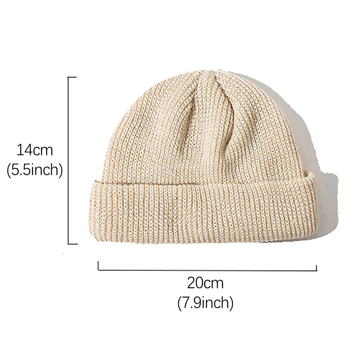 Knitted Beanie for Men & Women | Warm Winter Cycling Cap