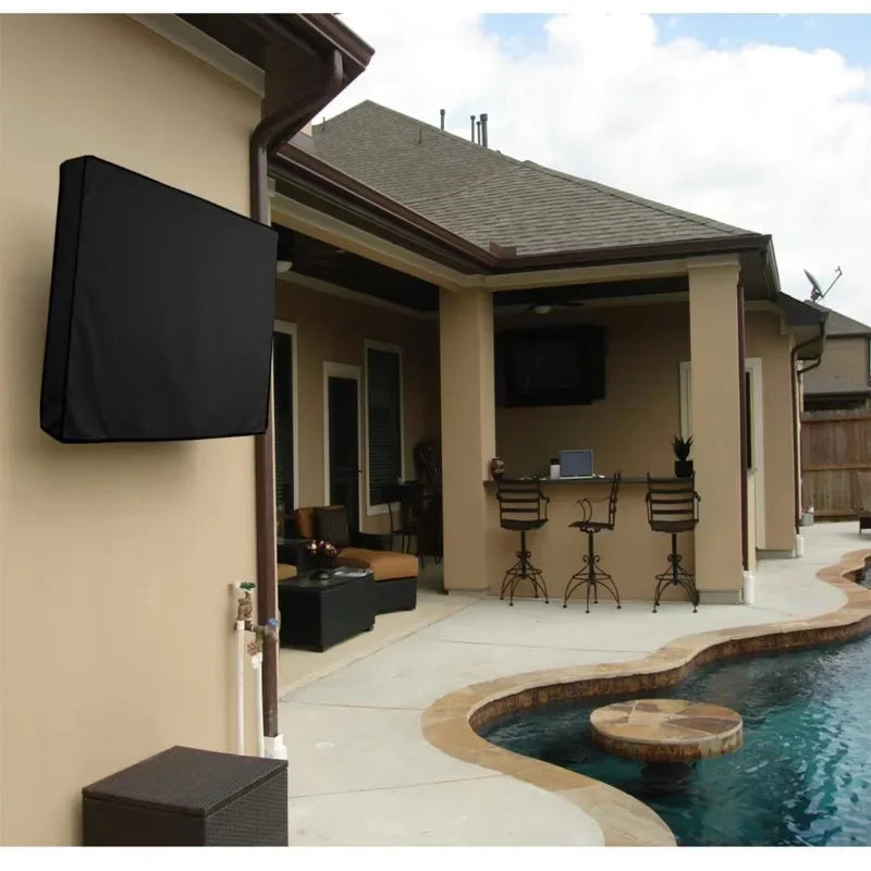 Waterproof Outdoor TV Cover – Dustproof 210D Oxford 22"–70"