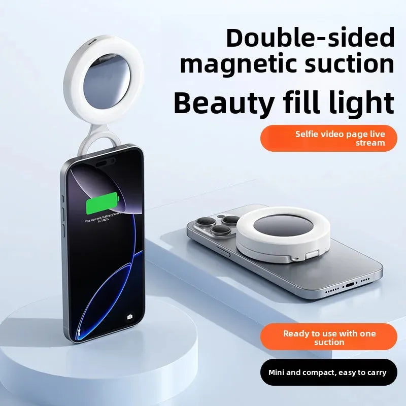 portable light for video shooting lamp RGB light photography light for photo shooting for iphone magnetic fill light phone Peaceful Pleasures Health and Wellness