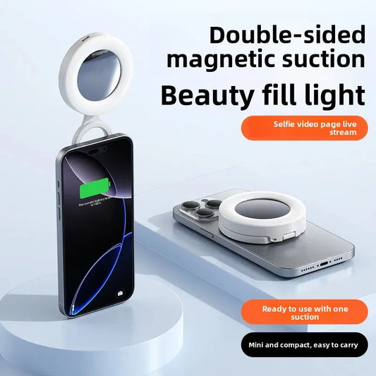 portable light for video shooting lamp RGB light photography light for photo shooting for iphone magnetic fill light phone Peaceful Pleasures Health and Wellness