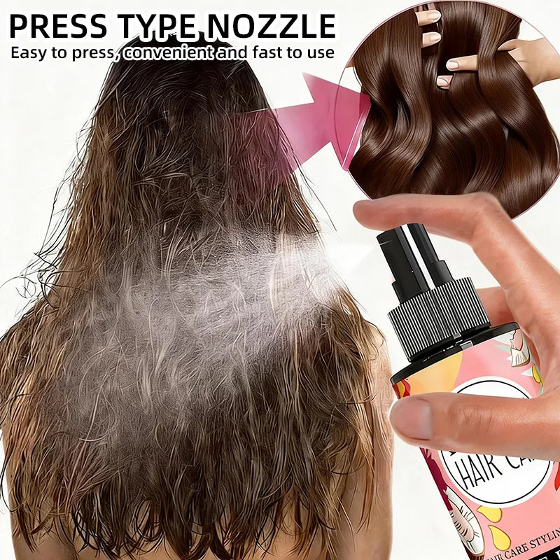 YUITIKUE Coconut Oil Hair Care Styling Spray | Intense Repair Formula | Anti Frizz & Deep Care For Lightweight, Healthy Hair Peaceful Pleasures Health and Wellness