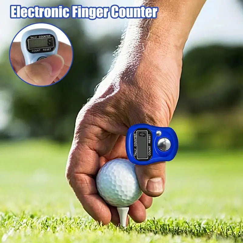 Finger Counter Digital LED Electronic Handheld Tally Counter Clicker Counter Ring for Sewing Knitting Weave Tool Peaceful Pleasures Health and Wellness