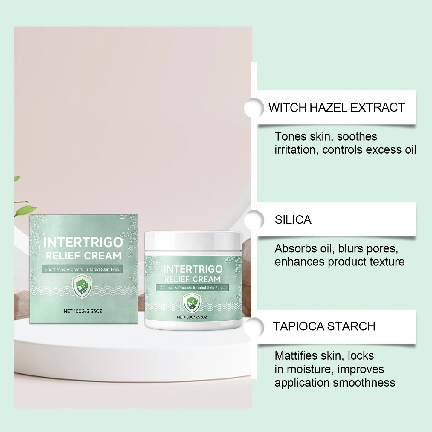 Skin Fold Soothing Cream – Intertrigo Relief & Barrier
