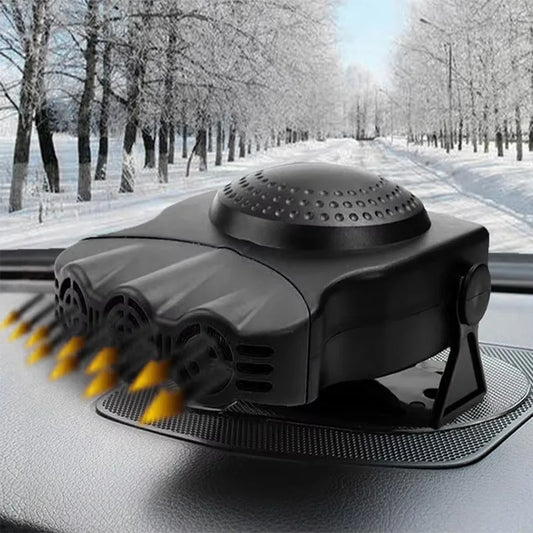 Car rapid heating fan heater 12vABS plastic fan heating machine portable heating air conditioner multi-functional installation Peaceful Pleasures Health and Wellness